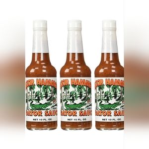 Gator Hammock Gator sauce- 10 ounce bottles, 3 pack